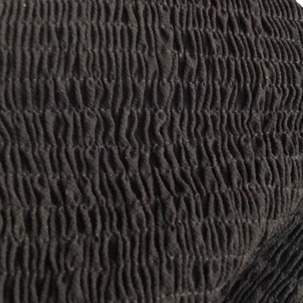 New! Black Elastic Tube Top - Picture 3 of 4